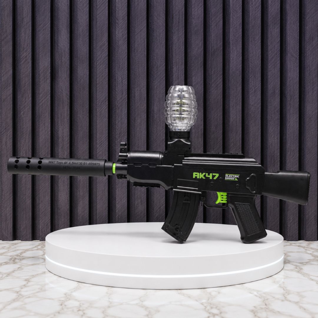 PISTOLA HIDROGEL AK47 NEGRA 