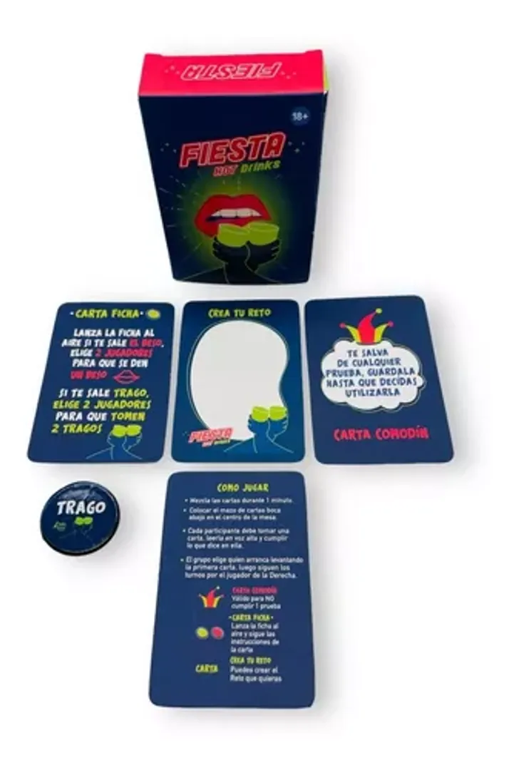 CARTAS FIESTA HOT DRINKS
