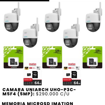 Imagen del producto KIT WIFI UNIARCH X5 EXTERIOR 5MP