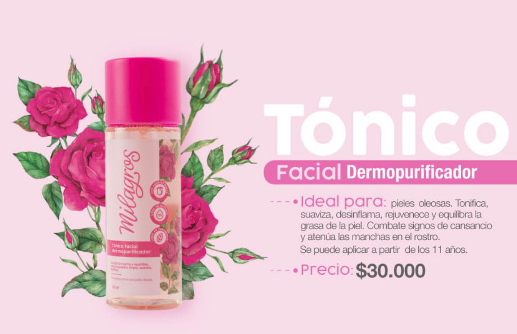 Tónico facial 250 ml 