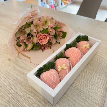 Imagen del producto Combo x4  y flor