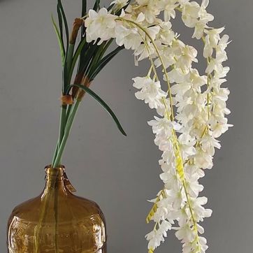 Imagen del producto Flores wisterias 5 ramas 86CM LARGO