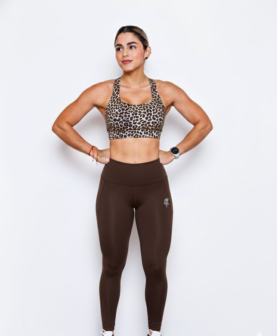 Conjunto top + Leggings tiro alto