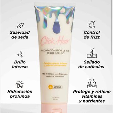 Acondicionador de miel click hair  - imagen 1