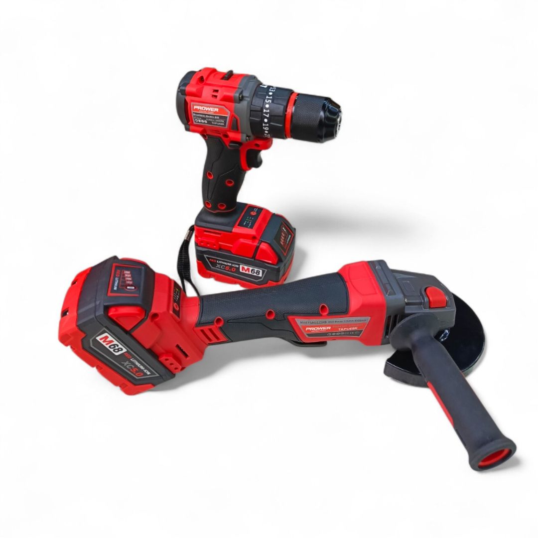 COMBO TALADRO Y PULIDORA TAPU68R