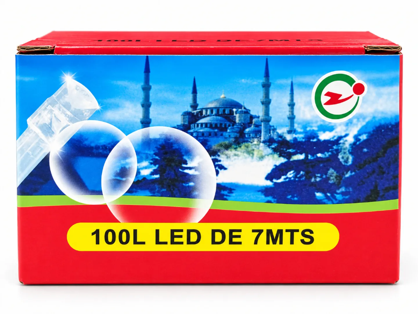 LUCES DE NAVIDAD X100 LED 7 METROS GUIRNALDA