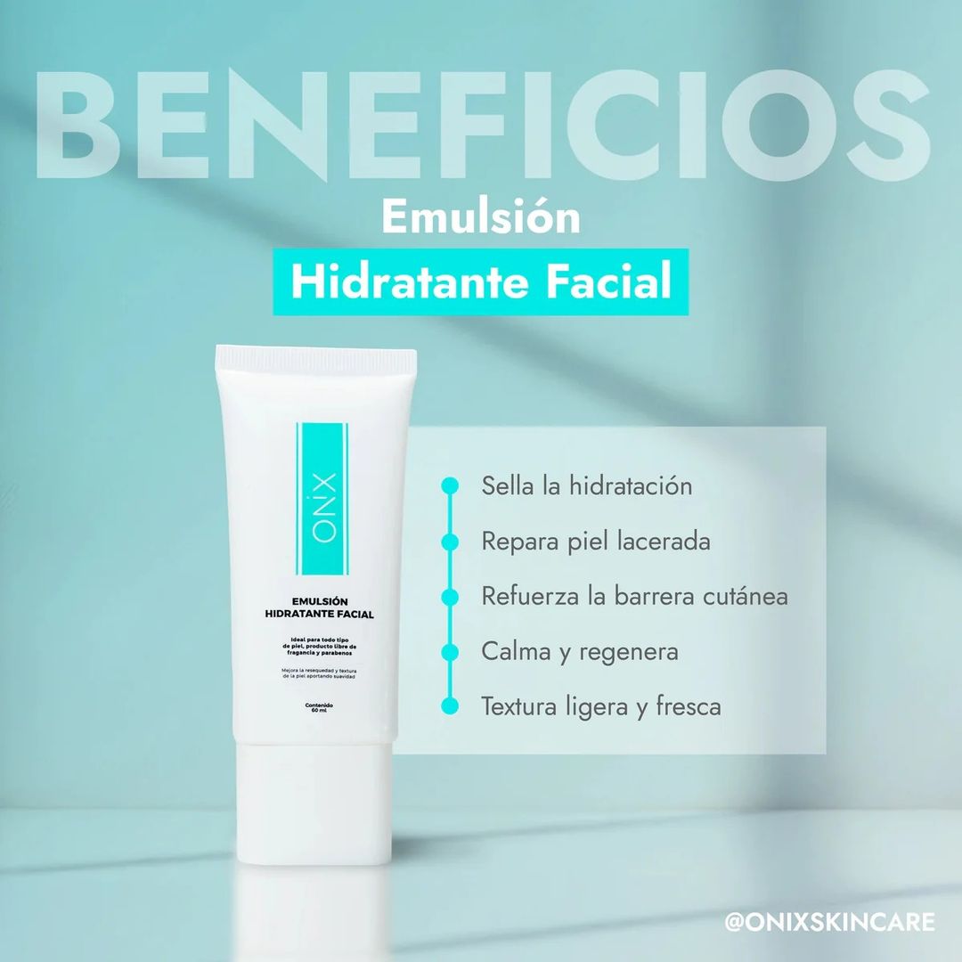 Emulsión Hidratante facial ONIX
