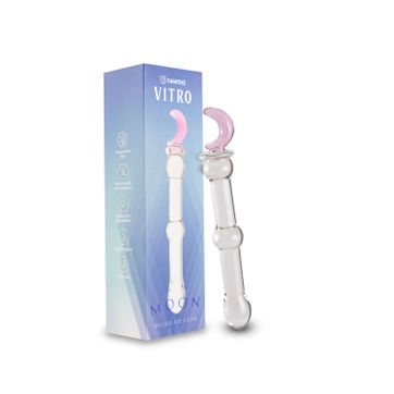 Imagen del producto Dildo de Vidrio Moon 17 cm Camtoyz