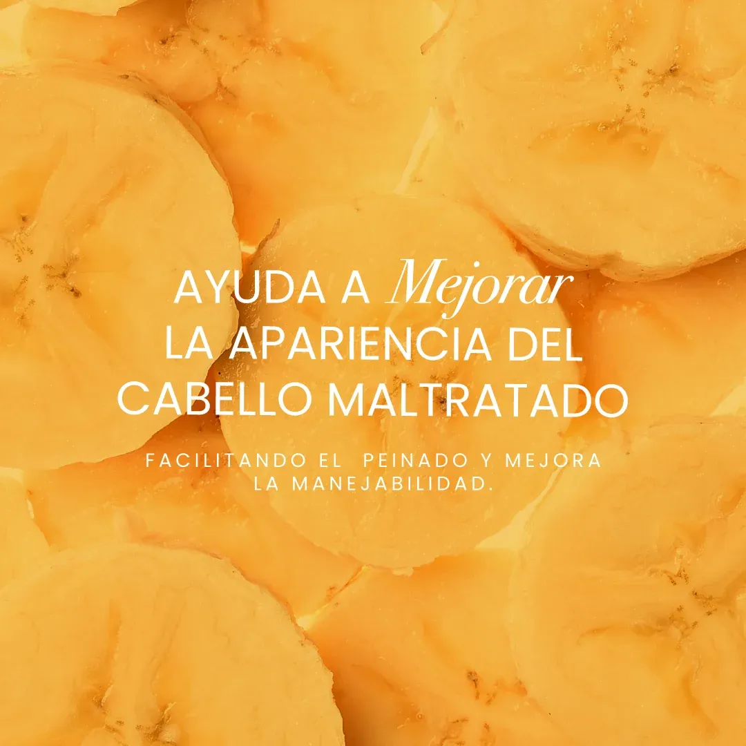 Mascarilla con banano 