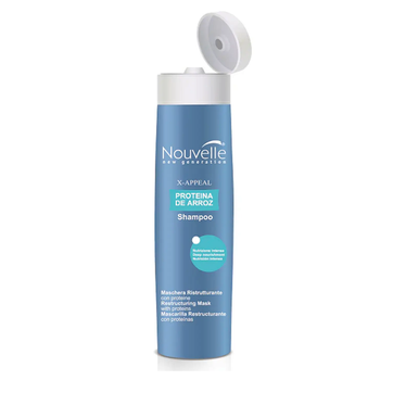 Imagen del producto SHAMPOO PROTEINA DE ARROZ X 300ML NOUVELLE
