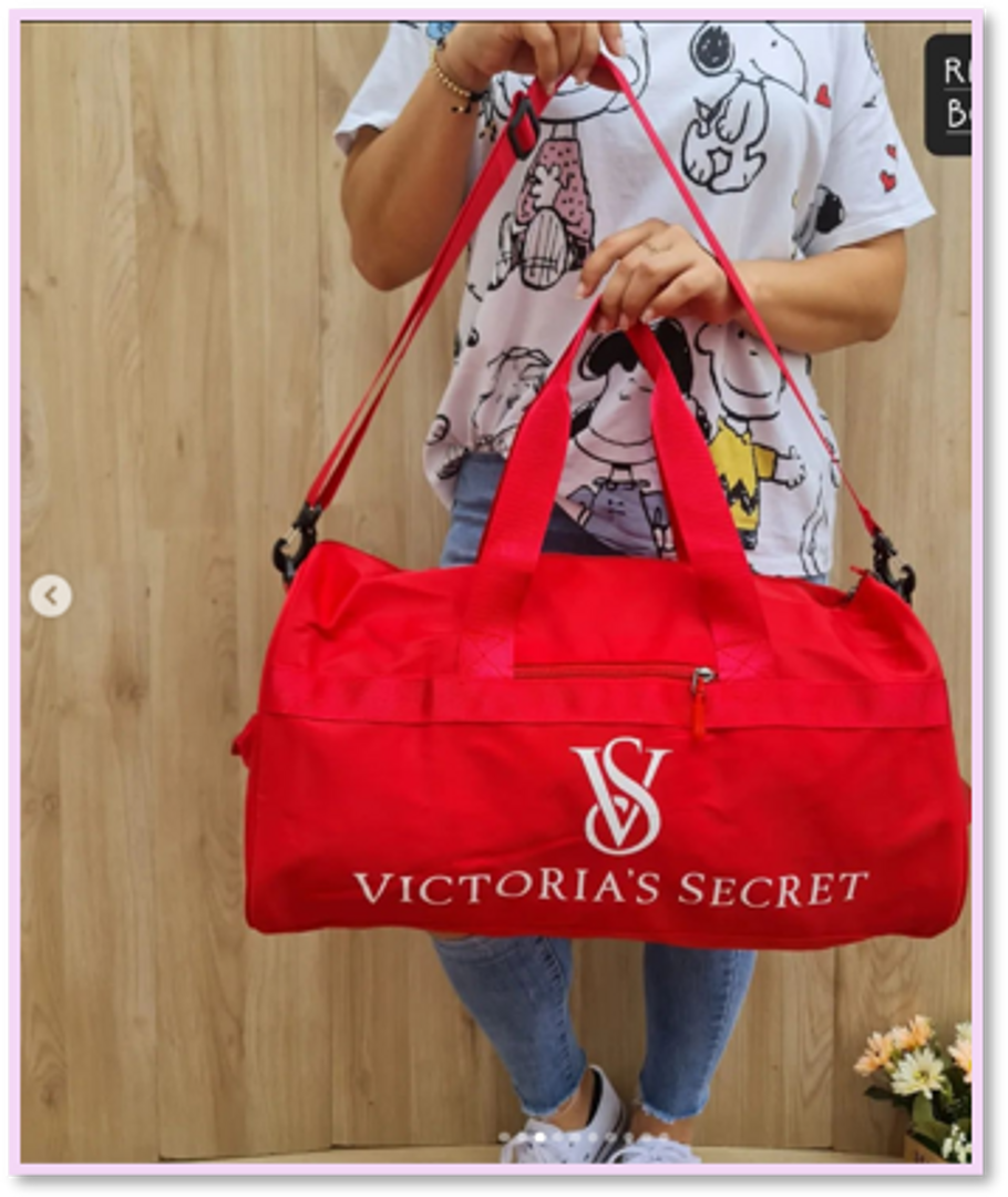 MALETIN VICTORIA´S SECRET ROJO