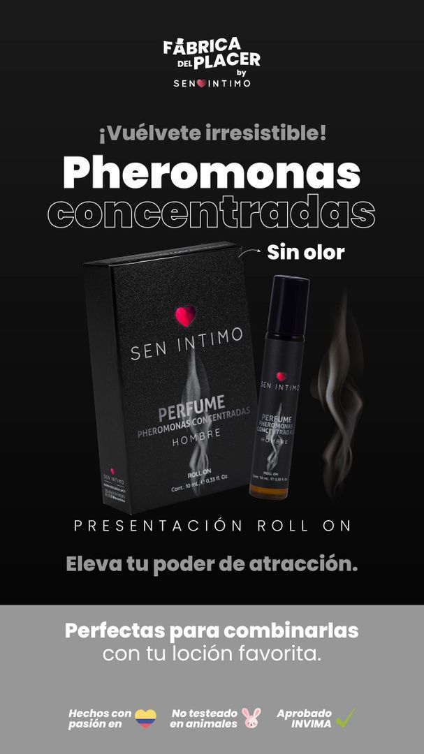 Perfume Pheromona Hombre Roll On X 10 Ml
