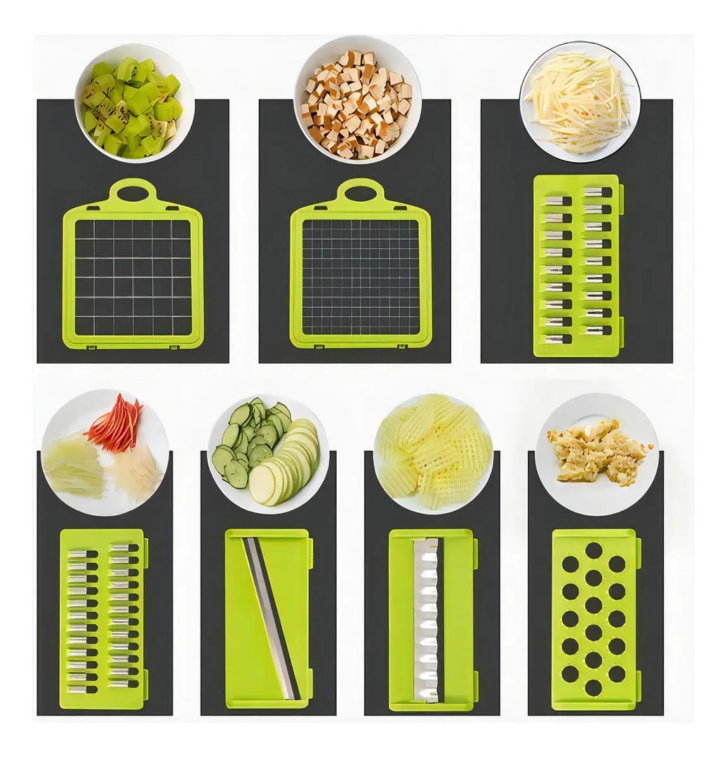 PICADOR RALLADOR MANUAL CON RECIPIENTE
