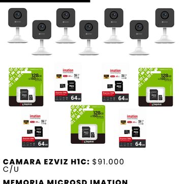 Imagen del producto KIT WIFI EZVIZ X7 INTERIOR 1080P