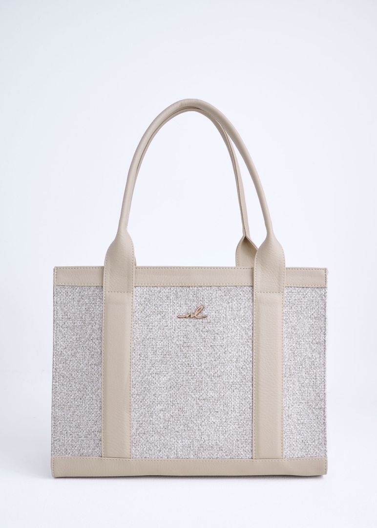 Cartera Shopper Viena Gris