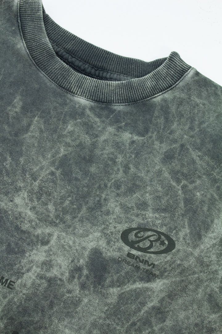 camiseta mundial acid wash verde 