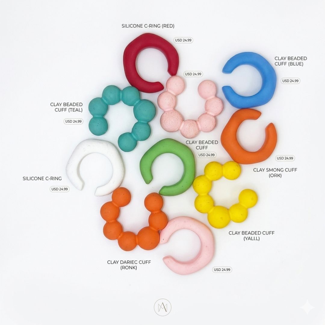 Ear Cuff Gruesos y Delgados (Simuladores)