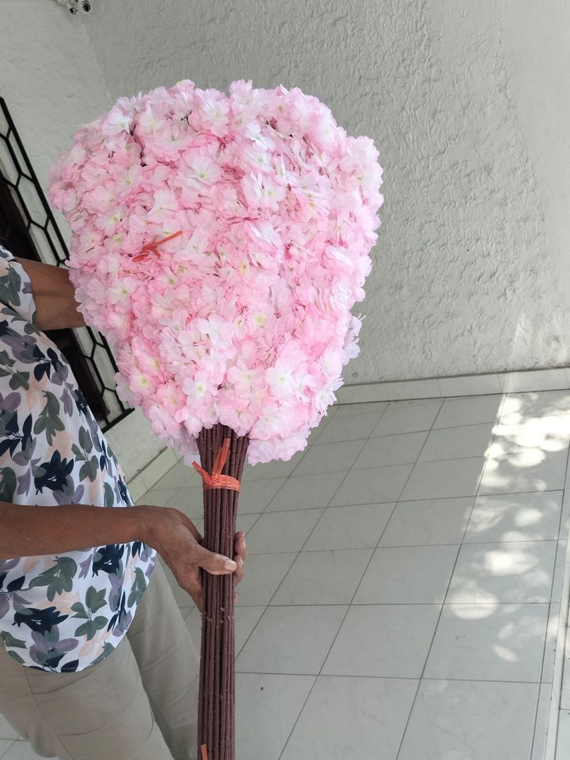 FLORES CEREZO ROSADAS