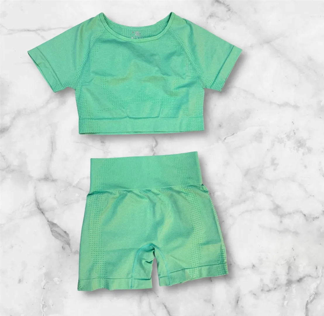 SHORT Y BLUSA FAJ404 