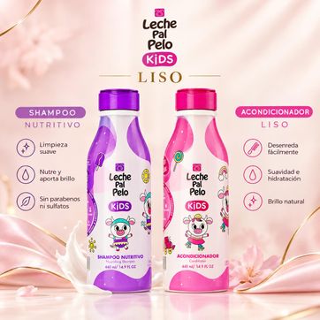 Imagen del producto LECHE PAL PELO SHAMPOO/ACONDICIONADOR NUTRITIVO KIDS 400 ML