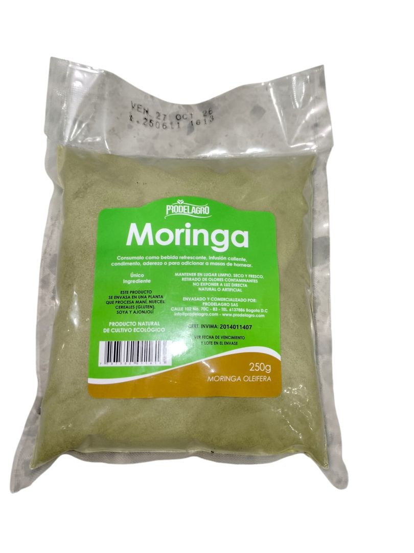 MORINGA MOLIDA PRODELAGRO*25G