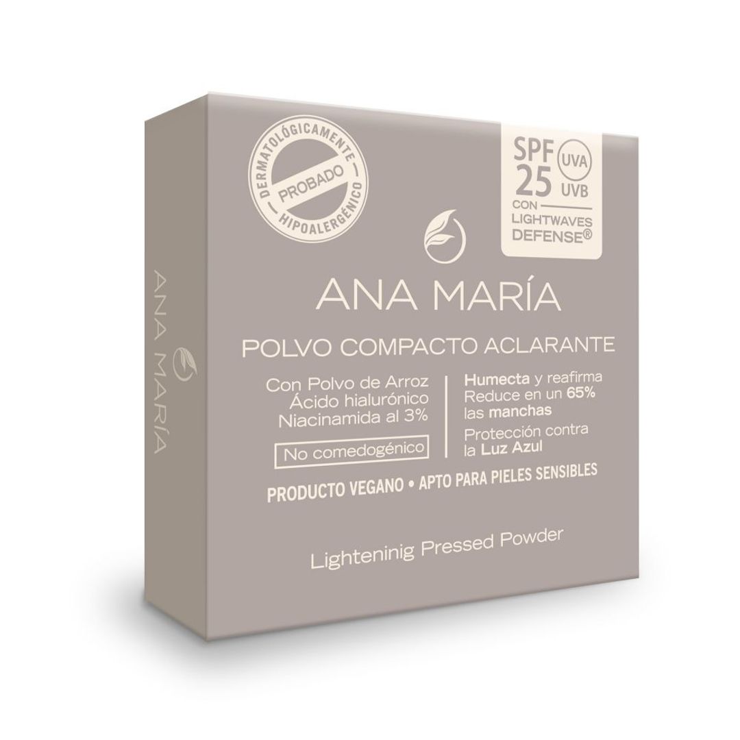 COMPACTO AM ACLARANTE HTE NATURAL X 15 G