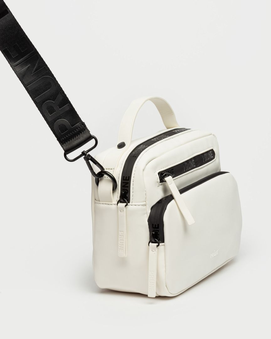 Bandolero RUBBER efecto cuero BLANCO