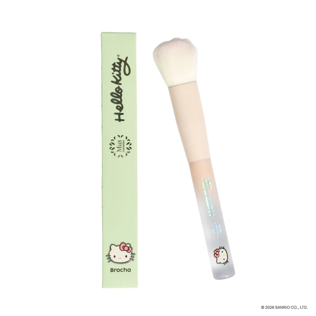 BROCHA HELLO KITTY MIIS COSMETICS