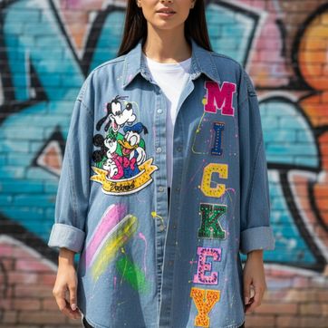 CHAQUETA MICKEY DENIM COLORSII - imagen 1