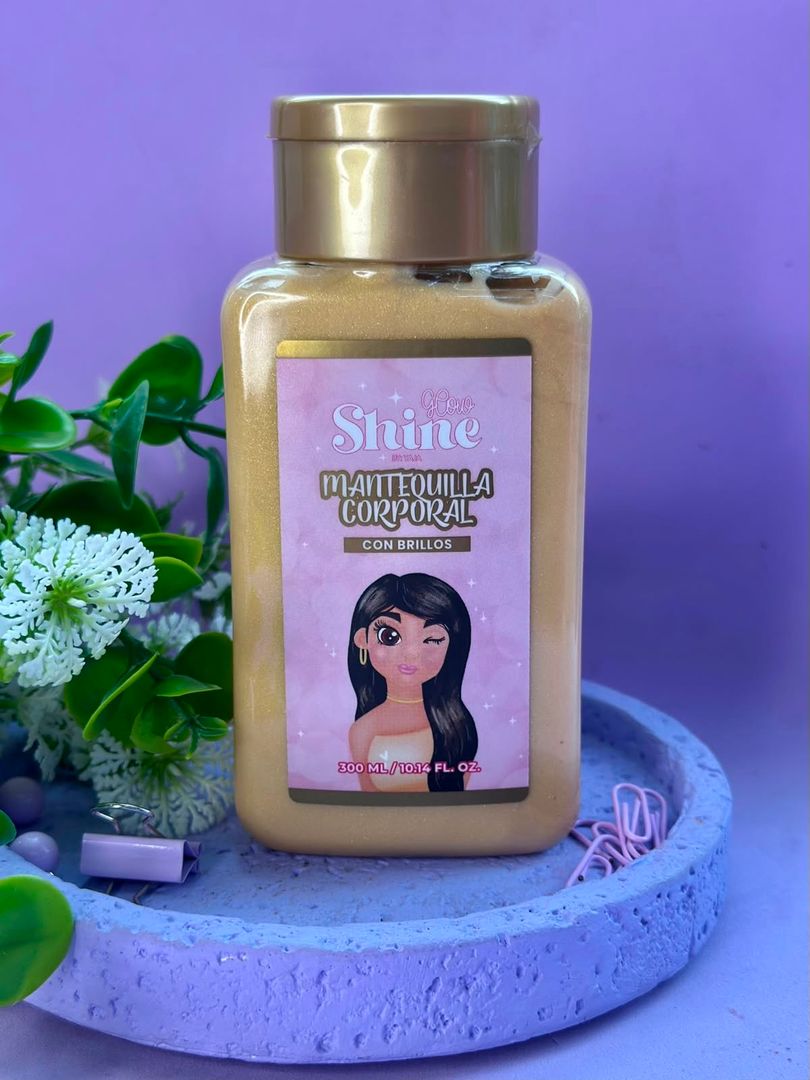Mantequilla Corporal Glow Shine- By Yaja