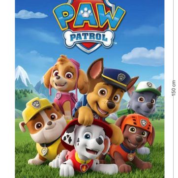 Imagen del producto FONDO EN TELA 1 X 1.50 CM PAW PATROL