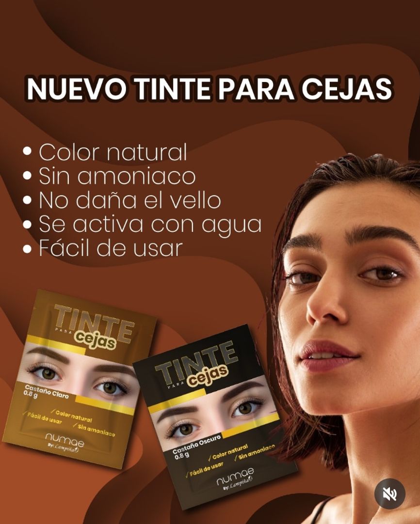 Henna tinte para cejas 