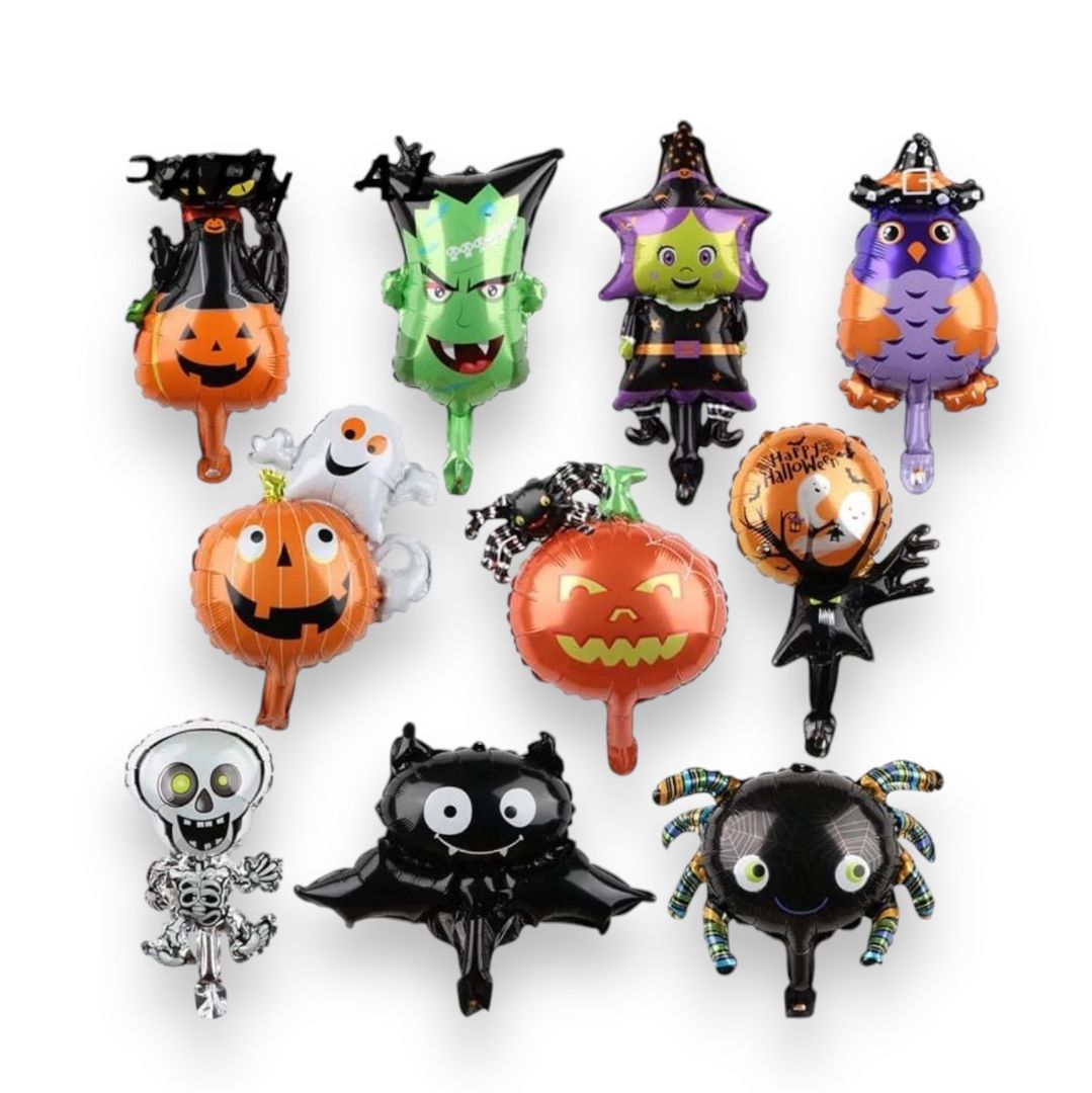GLOBO FOIL HALLOWEEN 10” x12