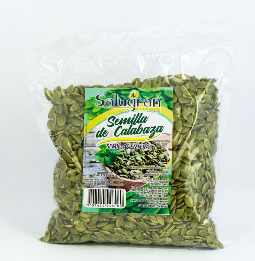 SEMILLA DE CALABAZA X 125GR SALUGRAN