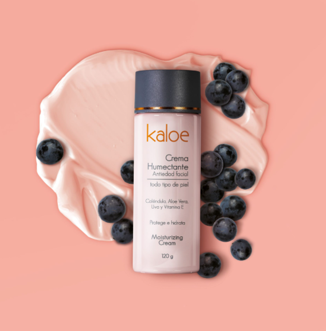 Crema Humectante Antiedad Facial Kaloe