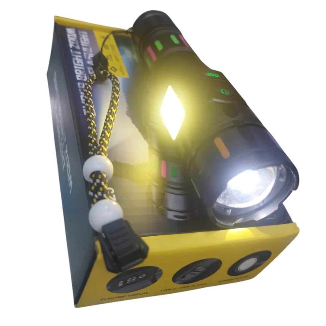 LINTERNA POTENTE W-925 SUPER BRIGHT ZOOM