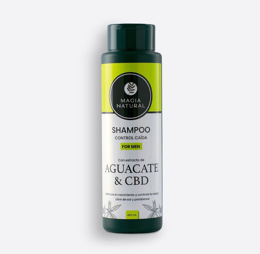 SHAMPOO AGUACATE Y CBD 500ML MAGIA NATURAL