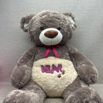 Imagen del producto OSO CON CINTA FUCSIA 100 CM