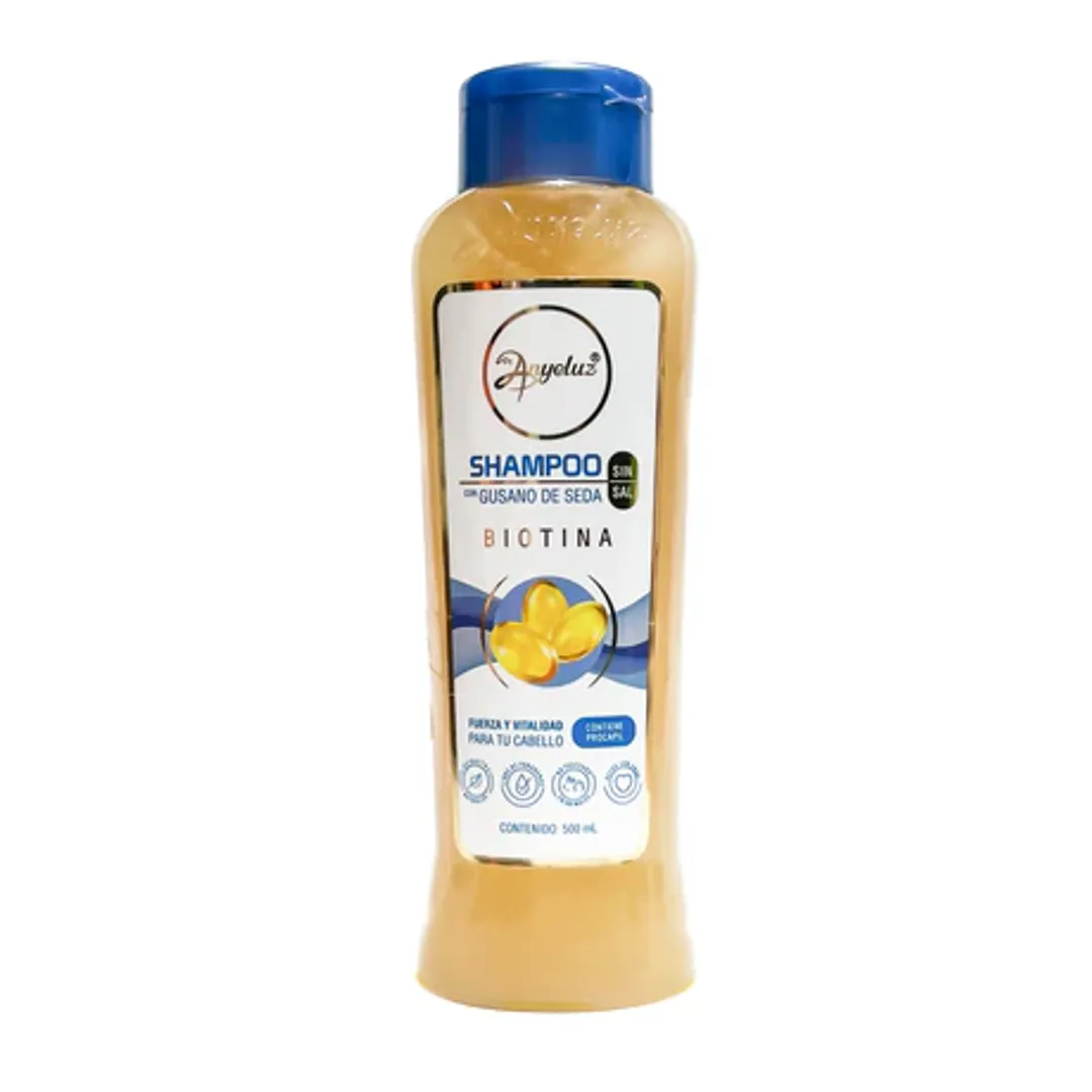 SHAMPOO GUSANO DE SEDA ANYELUZ 500ML