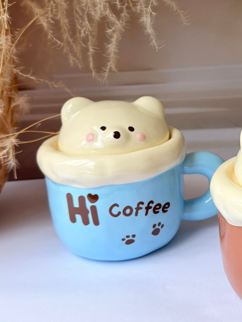 MUG TEDDY AZUL
