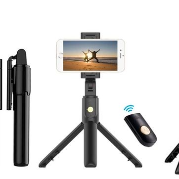 Imagen del producto Monopod Celular 3 en 1 trípode control K07