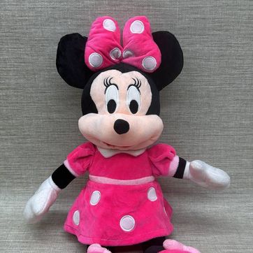 Imagen del producto MINNIE CON VESTIDO ROSA 45CM