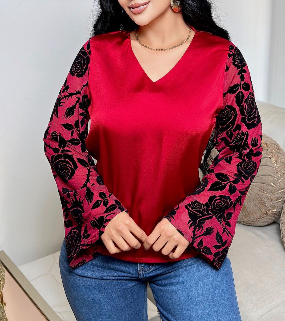 BLUSA SATÉN 