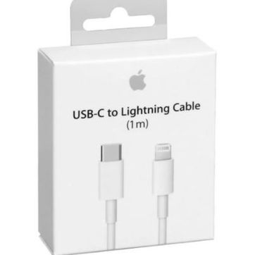 Cable Apple USB-C a Lightning 1mts. ORIGINAL - imagen 1