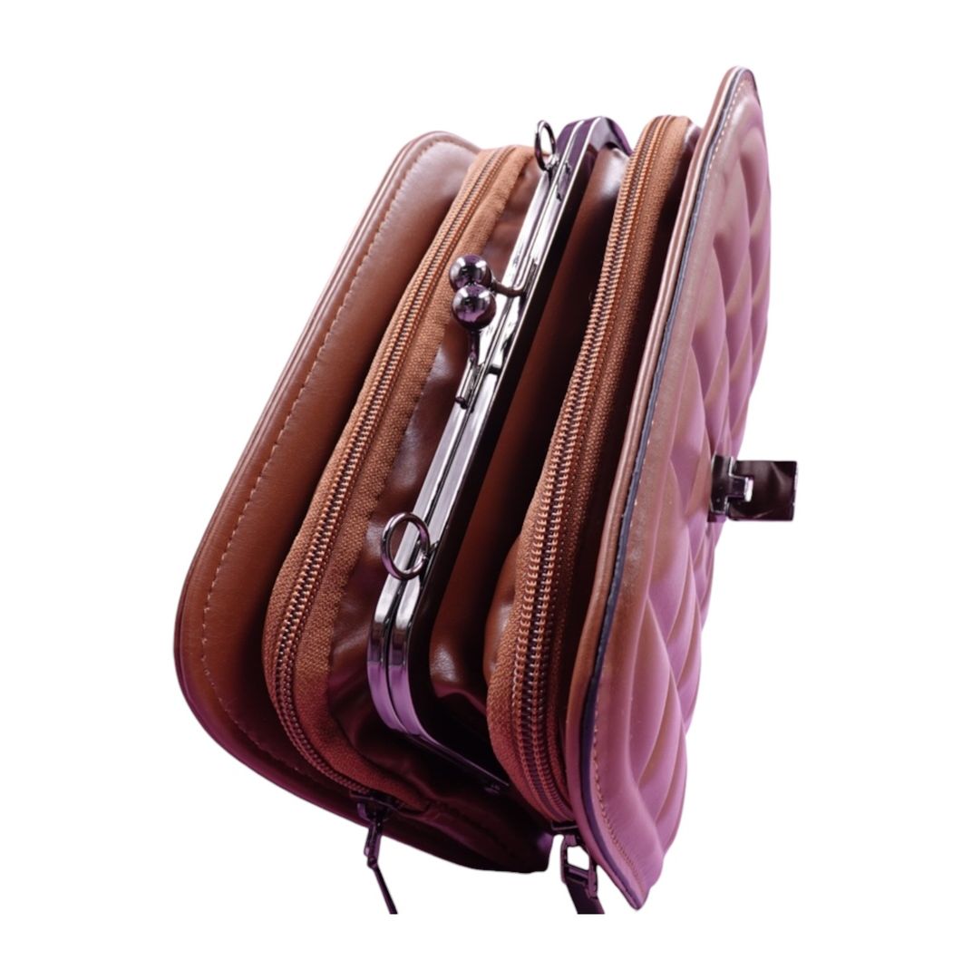 BOLSO ELEGANTE DE DAMA CUADROS FS-12