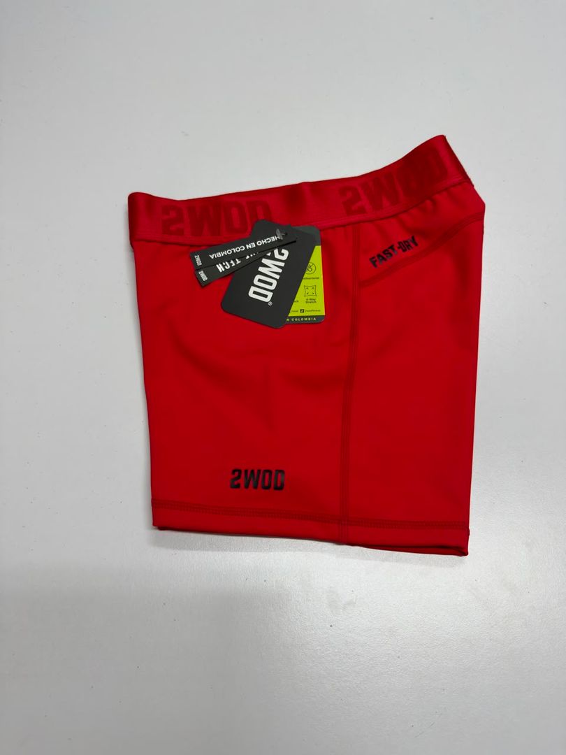 SHORT CLASICO NK ROJO