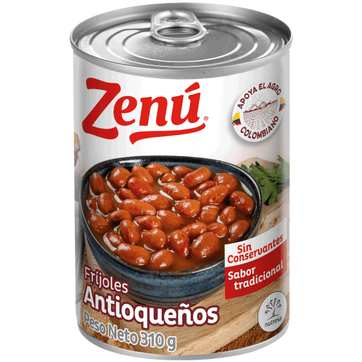 Imagen del producto Frijoles Antioqueños ZENU 425 gr