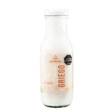 Imagen del producto YOGURT GRIEGO BEBIBLE VAINILLA X 220GR SAN MARTIN