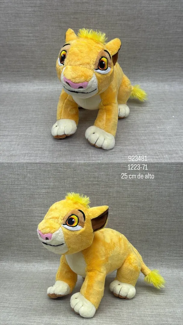 SIMBA (REY LEÓN) 25 CM DE ALTO