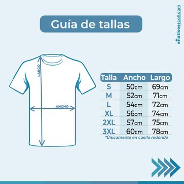 Imagen del producto Guía de tallas